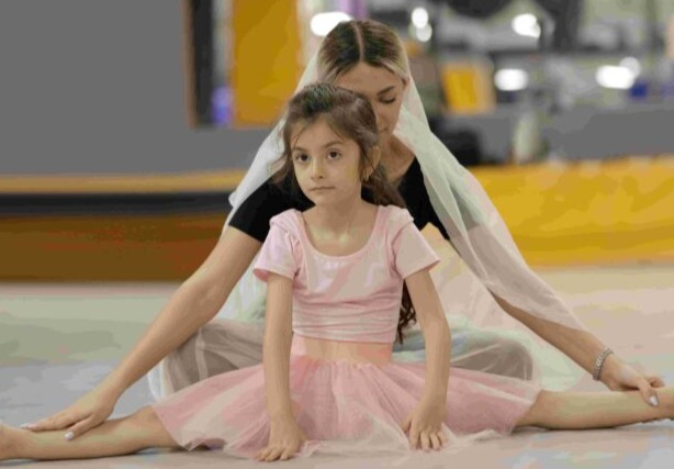 باز کردن 180 در کلاس ژیمناستیک